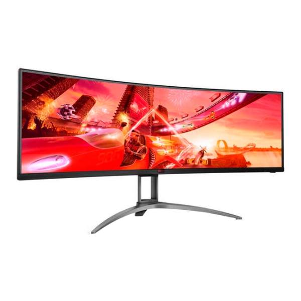 Monitor AOC AG493QCX Black Silver 49" 4K LED LED photo 3