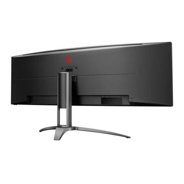 Monitor AOC AG493QCX Black Silver 49" 4K LED LED photo 6