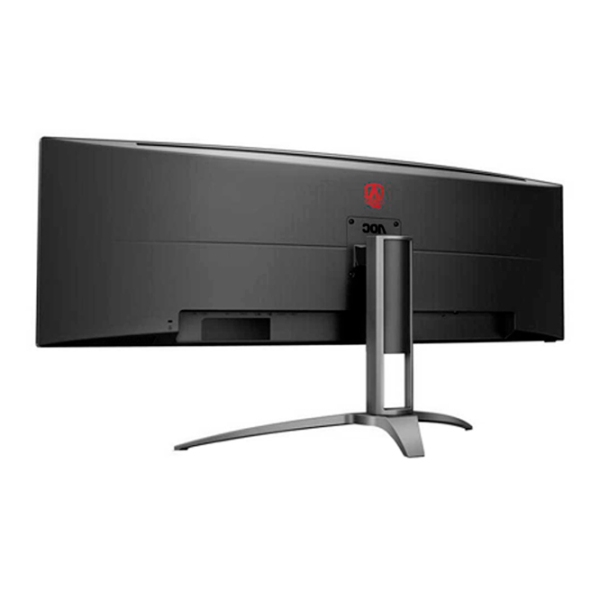 Monitor AOC AG493QCX Black Silver 49" 4K LED LED photo 7