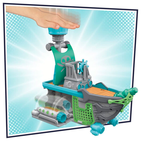 Figurină Hasbro PJ Masks Sky Pirate Battleship 3+ / Gray photo 4