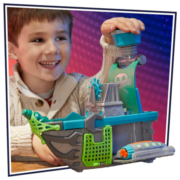 Figurină Hasbro PJ Masks Sky Pirate Battleship 3+ / Gray photo 5