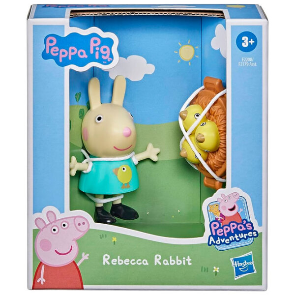 Figurină Hasbro Peppa Pig Rebecca Rabbit 3+ / Multicolor photo 2