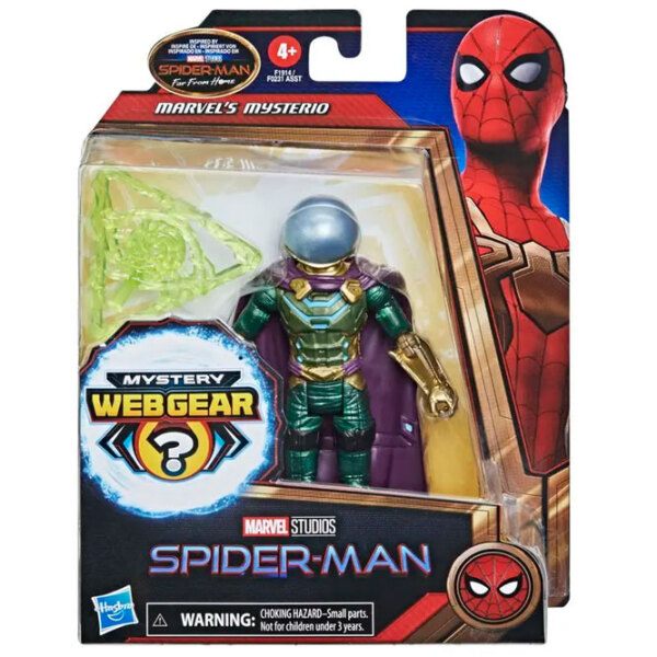 Figurină Hasbro Spider-Man Mystery Web Gear 4+ / Multicolor photo 2