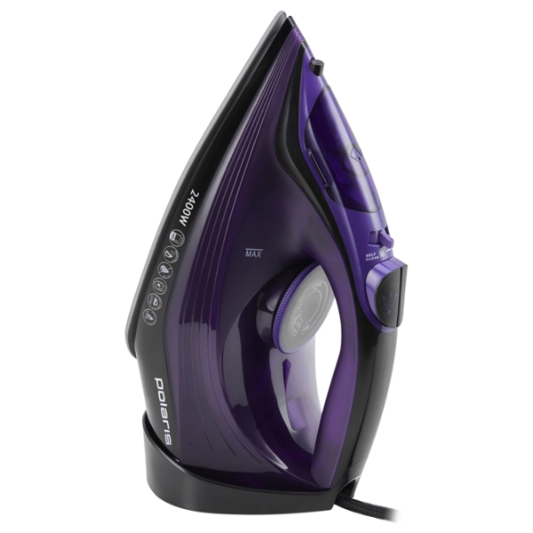 Fier de călcat Polaris PIR2487AK Purple 2400 W, 45 g/min, 0.26 l, Ceramică photo 4