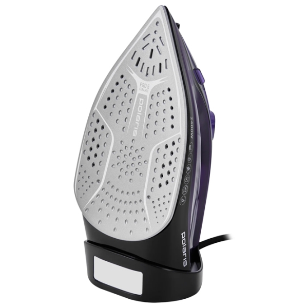 Fier de călcat Polaris PIR2487AK Purple 2400 W, 45 g/min, 0.26 l, Ceramică photo 5
