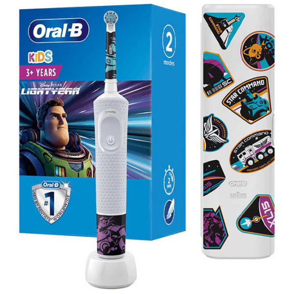 Зубная электрощетка Braun Kids Vitality D100 Lightyear Пурпурный  photo 2