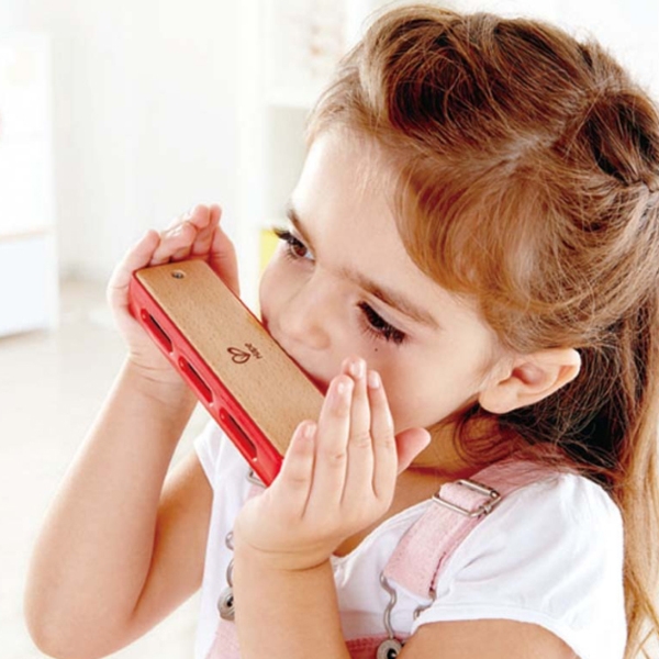 Музыкальная игрушка Hape Blues Harmonica E0616A Красный 3+ photo 3