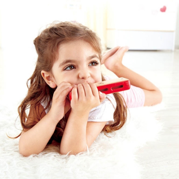Музыкальная игрушка Hape Blues Harmonica E0616A Красный 3+ photo 4