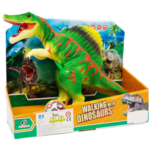Фигурка Icom Poland Walking with Dinosaurus Dino with sound 4+ / Ярко-зелёный photo 2