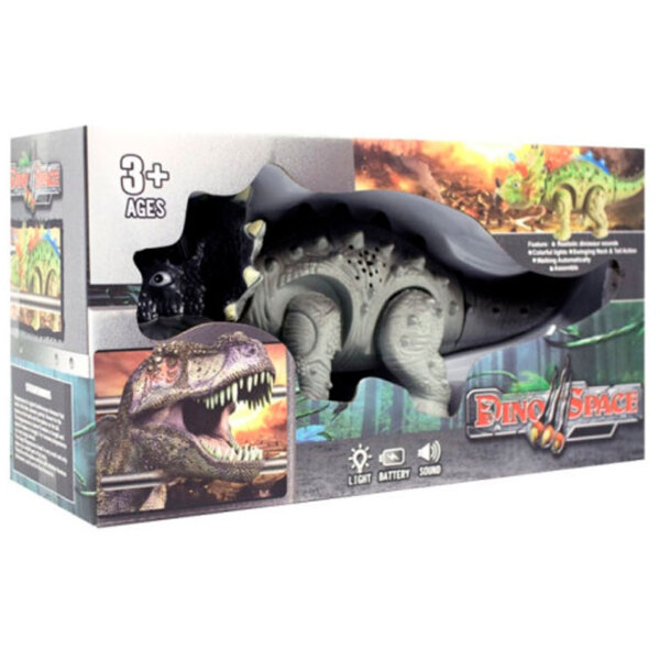 Фигурка Icom Poland Dino Space Трицератопс 3+ / Серый photo 3