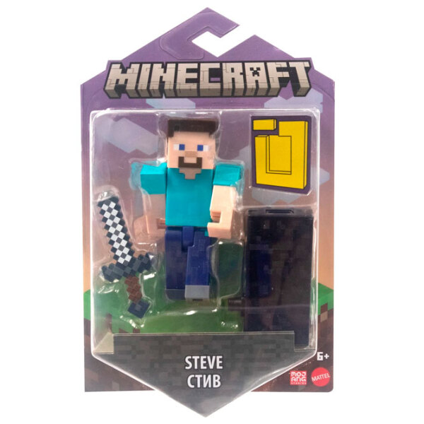 Фигурка Mattel Minecraft Базовые герои 6+ / Синий photo 5