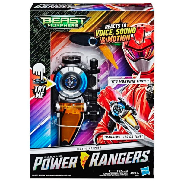 Figurină Hasbro Power Rangers Beast X Morpher E5902 Multicolor pentru băieți, 5+ photo 2