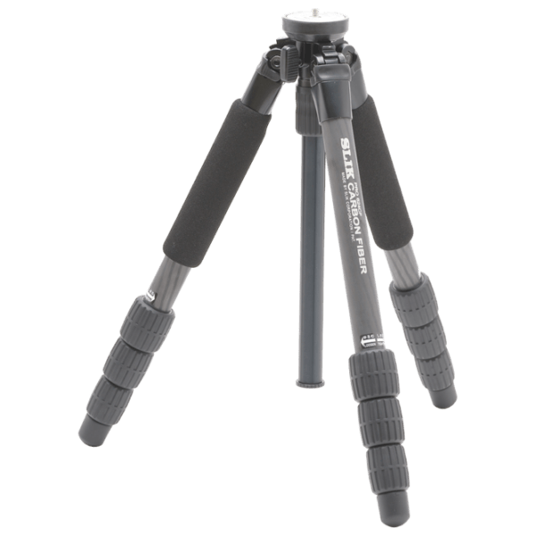 Trepied SLIK Pro 624CF Black Pe podea photo 1
