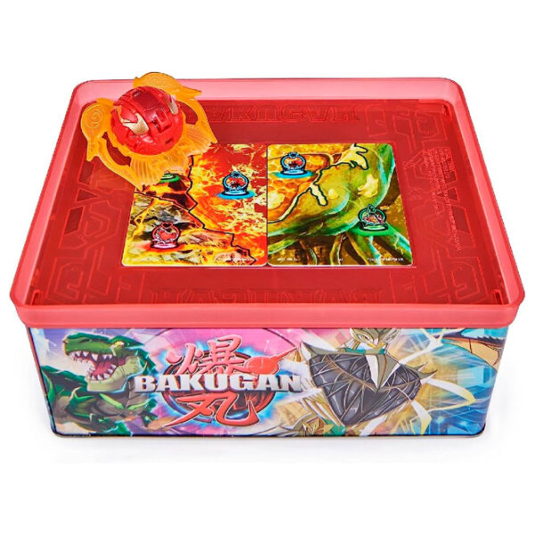 Игровой набор Bakugan Battle Pack BakuTin 3S1 6067046 Красный для мальчиков, 5+ photo 2