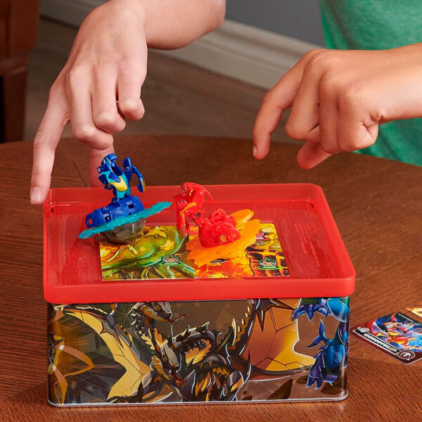 Игровой набор Bakugan Battle Pack BakuTin 3S1 6067046 Красный для мальчиков, 5+ photo 5