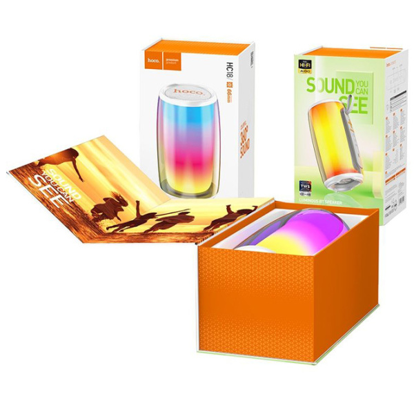 Boxă portabilă Hoco HC18 White 20 W photo 5