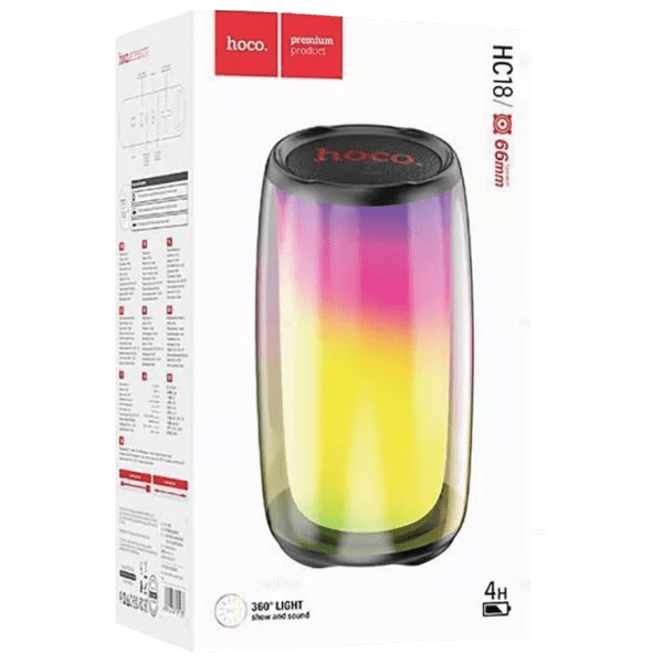 Boxă portabilă Hoco HC18 Black 20 W photo 5