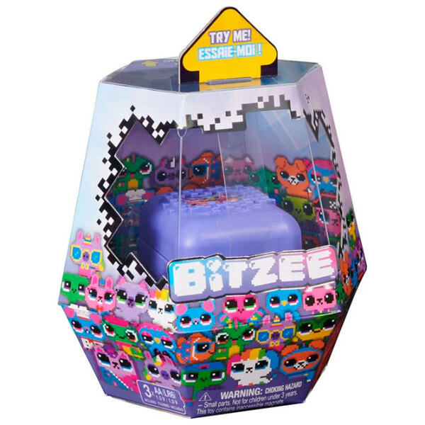 Цифровой питомец Spinmaster Bitzee Interactive Digital Pet 6067790 Фиолетовый Для детей, 5+ photo 2
