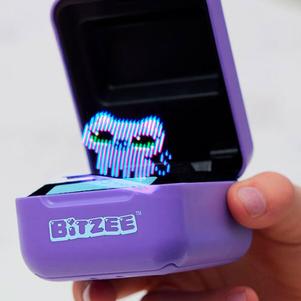 Цифровой питомец Spinmaster Bitzee Interactive Digital Pet 6067790 Фиолетовый Для детей, 5+ photo 4