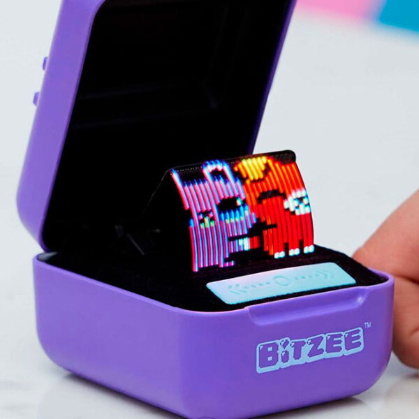Цифровой питомец Spinmaster Bitzee Interactive Digital Pet 6067790 Фиолетовый Для детей, 5+ photo 5