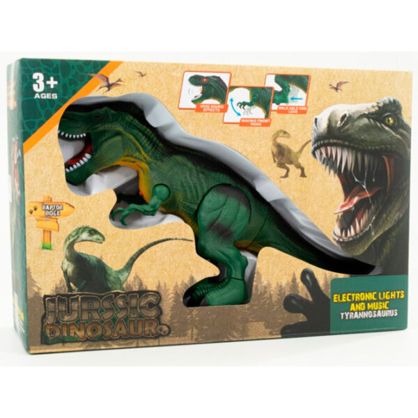 Figurină Icom Poland Jurassic Dinosaur Dinozaur  3+ / Green photo 2