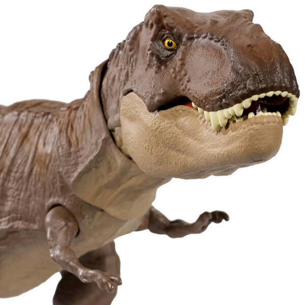 Figurină Mattel Jurassic World Tyrannosaurus Rex 3+ / Brown photo 4