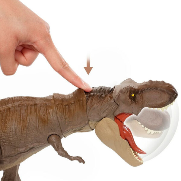 Figurină Mattel Jurassic World Tyrannosaurus Rex 3+ / Brown photo 5