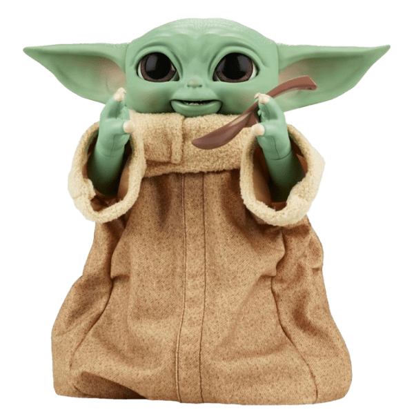 Figurină Hasbro Star Wars Galactic Snackin' Grogu 3+ / Brown photo 1