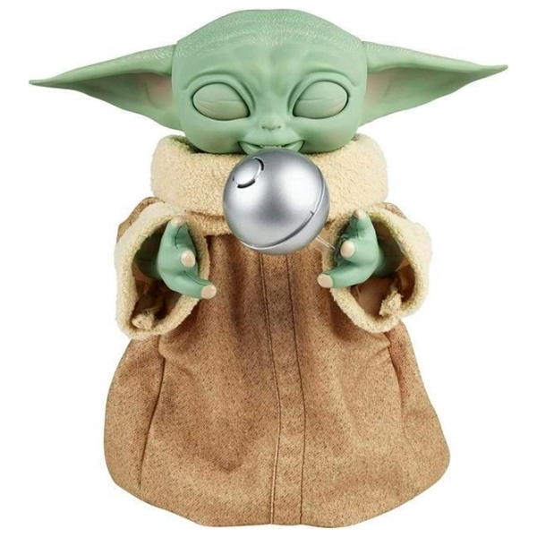Figurină Hasbro Star Wars Galactic Snackin' Grogu 3+ / Brown photo 3
