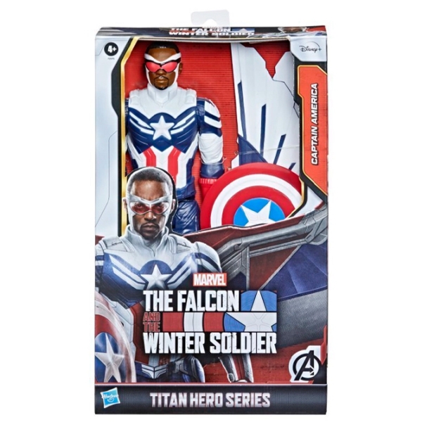 Фигурка Hasbro MSE Titan Hero Капитан Америка 4+ / Синий photo 1