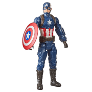 Figurină Hasbro AVN Titan Hero Captain America 4+ / Multicolor