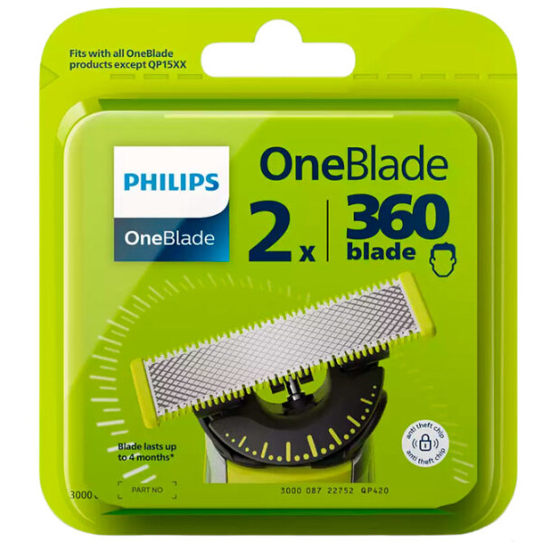 Сменное лезвие Philips QP420/50 Черный  photo 2