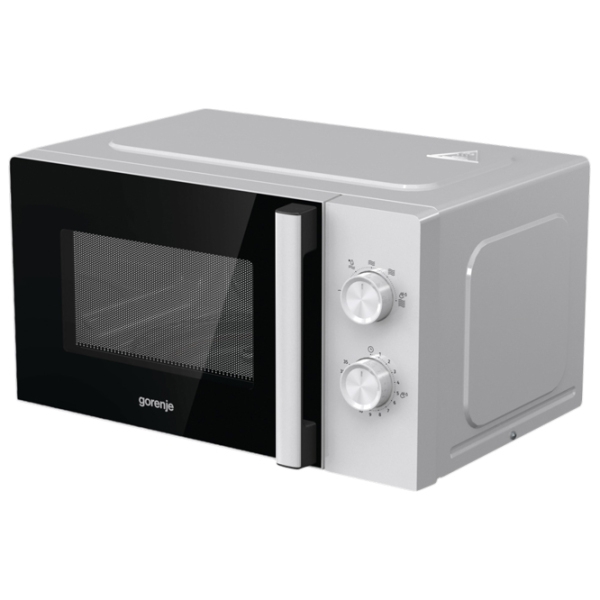 Cuptor cu microunde Gorenje MO17E1WH White Solo, 17 l, 700 W photo 2