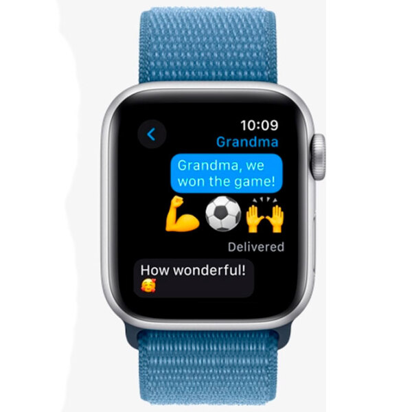 Умные часы Apple Watch SE 2023 Серебристый 1.57" | 40 мм | Алюминий/ Нейлон
| MRE33QI/ A photo 3