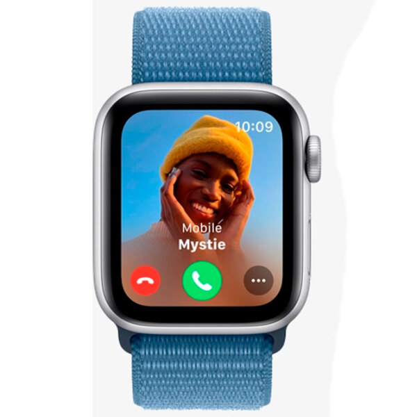 Умные часы Apple Watch SE 2023 Серебристый 1.57" | 40 мм | Алюминий/ Нейлон
| MRE33QI/ A photo 6