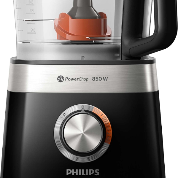Robot de bucătărie Philips HR7530/ 10 Black 850 W, Mecanic, Numărul de viteze: 2 photo 3