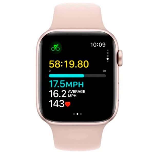 Ceas inteligent Apple Watch SE 2023 Starlight 1.57" | 44 mm | Aluminiu/ Silicon
| MRE53QI/ A photo 5