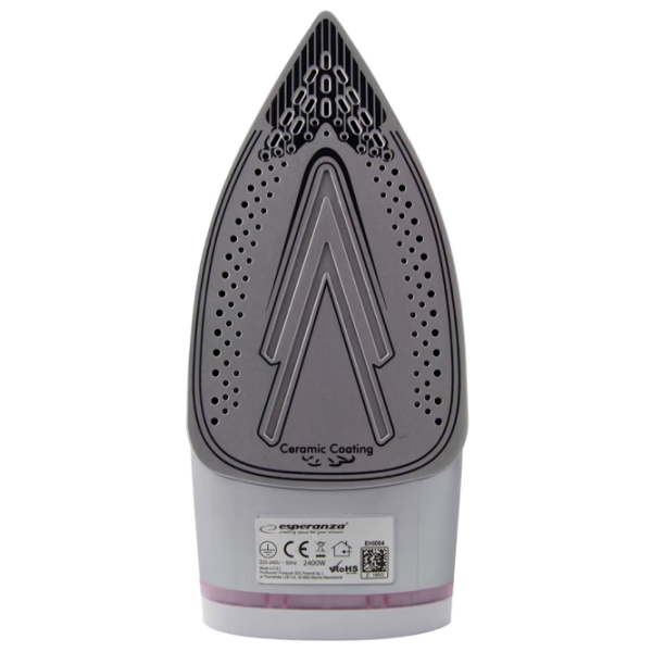 Fier de călcat Esperanza EHI004 Pink 2400 W, , 0.25 l, Ceramică photo 4