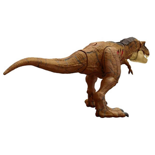 Figurină Mattel Jurassic World Extreme Damage T-Rex 4+ / Brown photo 3