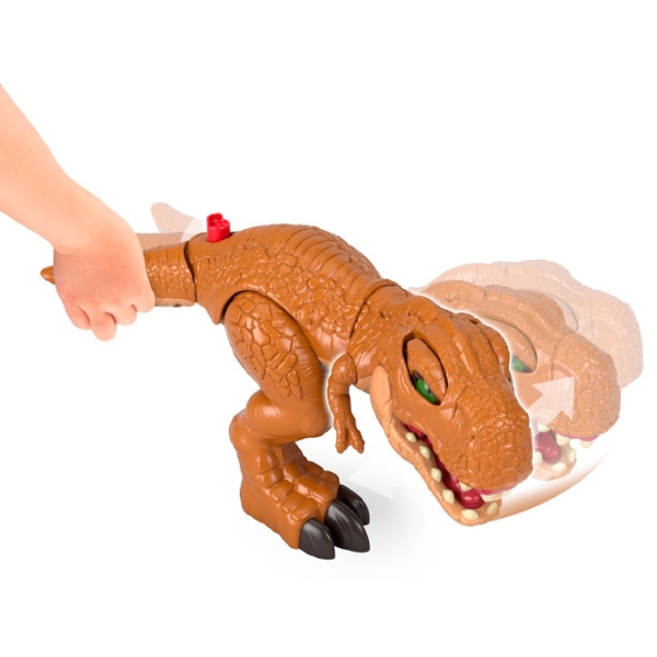 Figurină ChiToys Jurassic World T-Rex 3+ / Brown photo 3