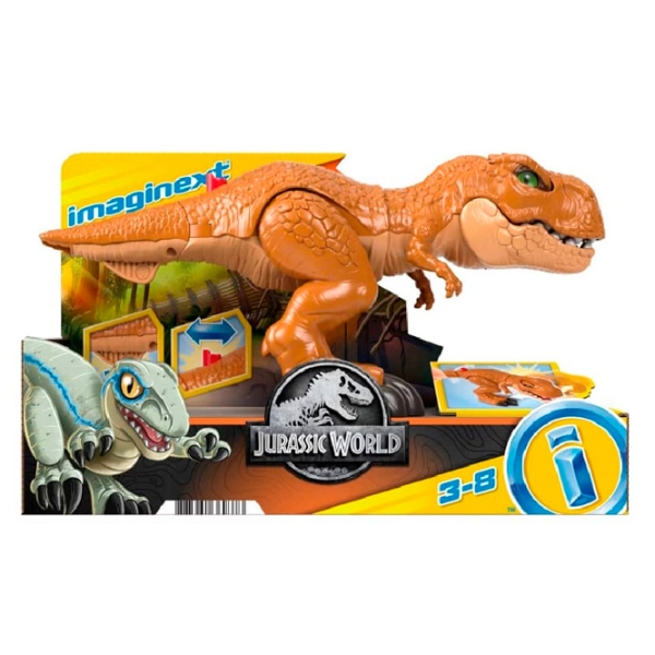 Figurină ChiToys Jurassic World T-Rex 3+ / Brown photo 4