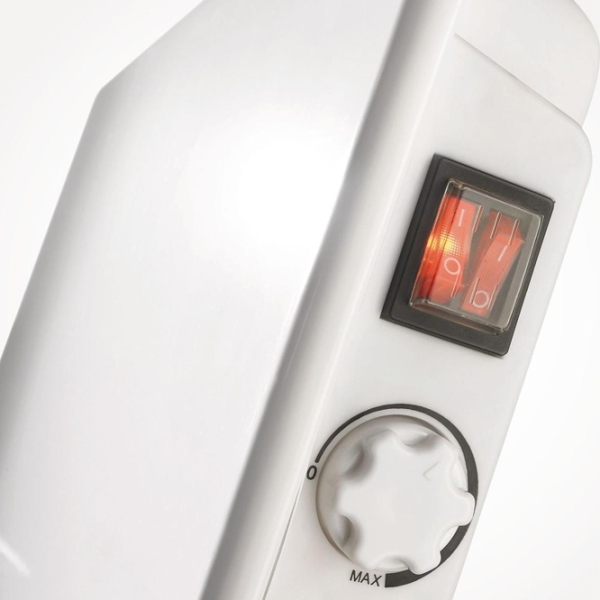 Convector Gorenje Optiheat 2000MP White 20 m², 2000 W, Mecanic, Pe podea photo 3