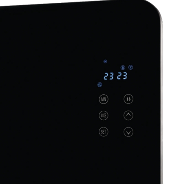 Convector Gorenje Optiheat 2000GTPT Black 20 m², 2000 W, Electronic, Pe podea photo 4