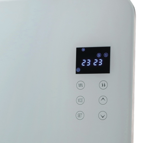 Convector Gorenje Optiheat 2000GTWPT Black 20 m², 2000 W, Electronic, Pe podea photo 3