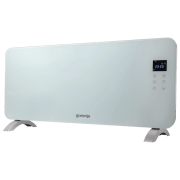 Convector Gorenje Optiheat 2000EWP Black 20 m², 2000 W, Electronic, Pe podea