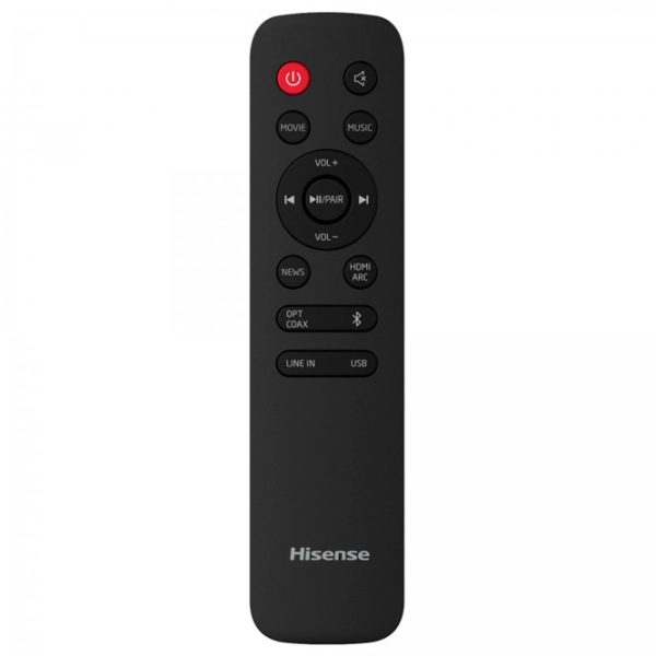 Soundbar Hisense 2.0 HS205 Black 60 W photo 2