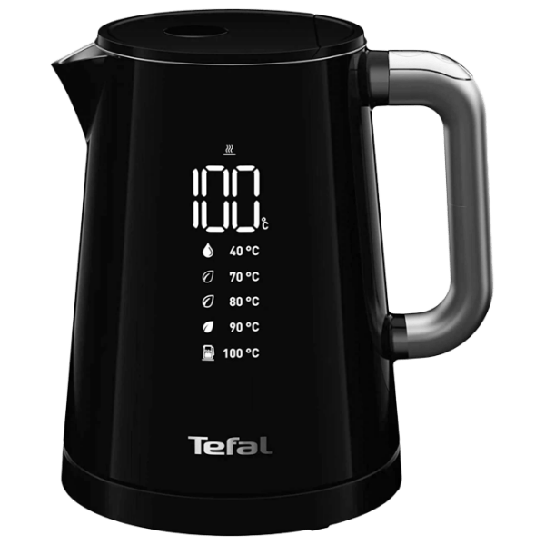 Ceainic electric Tefal KO854830 Black 1800 W, 1&nbsp;l, Material interior: Inox photo 1