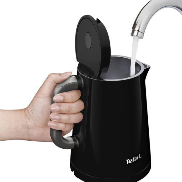 Ceainic electric Tefal KO854830 Black 1800 W, 1&nbsp;l, Material interior: Inox photo 4