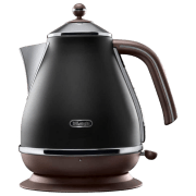 Ceainic electric DeLonghi KBOV2001 Black 2000 W, 1.7 l, Material interior: Inox