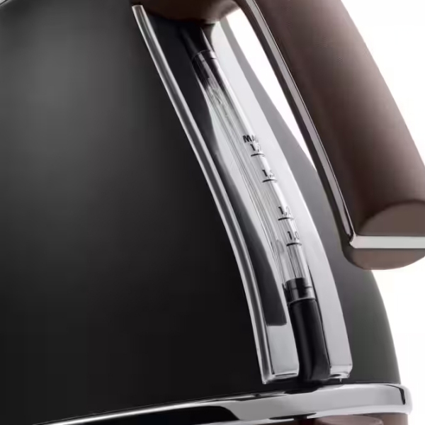 Ceainic electric DeLonghi KBOV2001 Black 2000 W, 1.7 l, Material interior: Inox photo 2